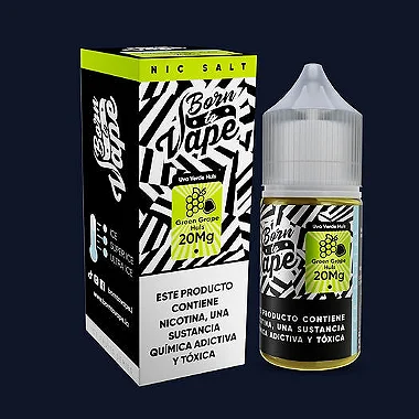 Born to Vape - Green Grape Huls - 30ml 50mg