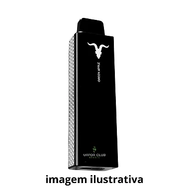 Refil Ignite 10.000 Puffs - Green Apple - (P100 Pro Gray)