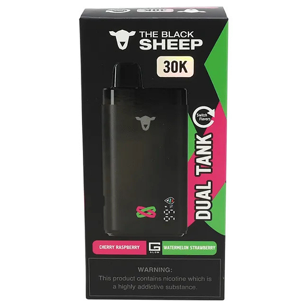 Black Sheep 30K - Cherry Raspberry + Watermelon Strawberry - 30.000 Puffs