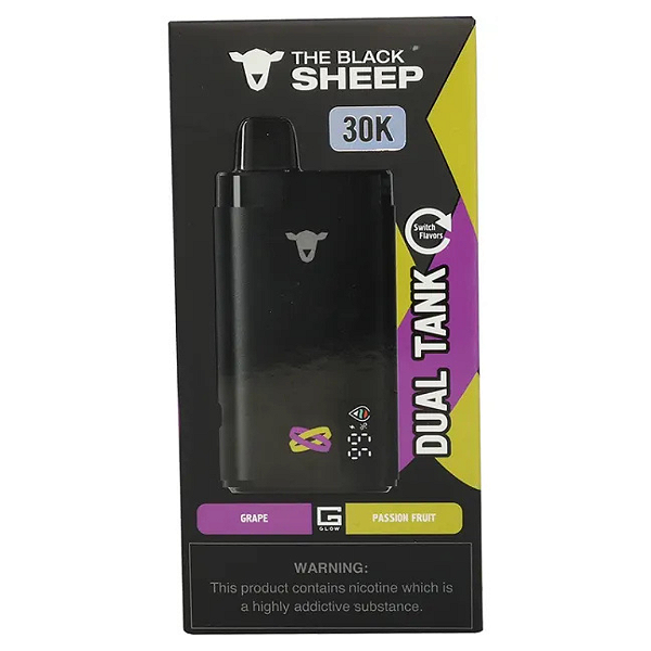 Black Sheep 30K - Grape + Passion Fruit - 30.000 Puffs
