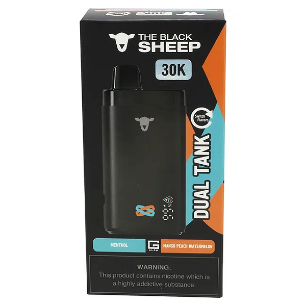 Black Sheep 30K - Menthol + Mango Peach Watermelon - 30.000 Puffs