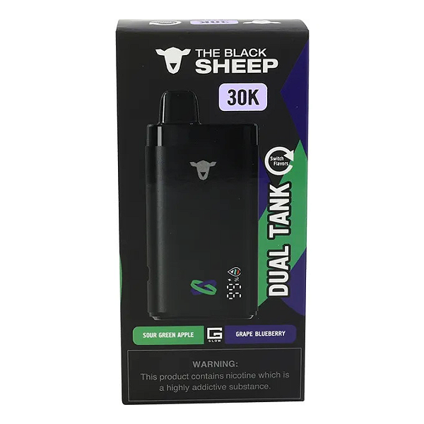 Black Sheep 30K - Menthol + Watermelon Green Apple - 30.000 Puffs