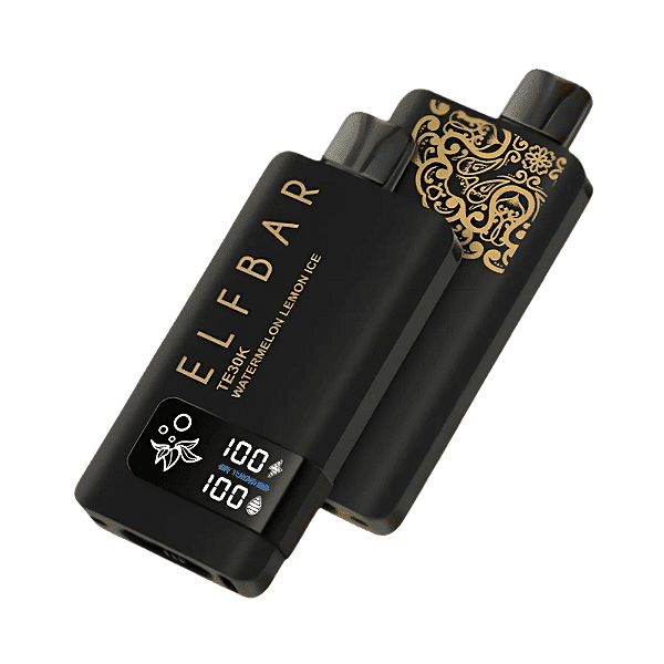 Elfbar TE30K - Coconut Strawberry Ice - 30.000 Puffs (Black Edition)