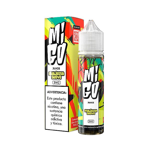 Migo Juice - Melãozin Suave - 60ml 03mg