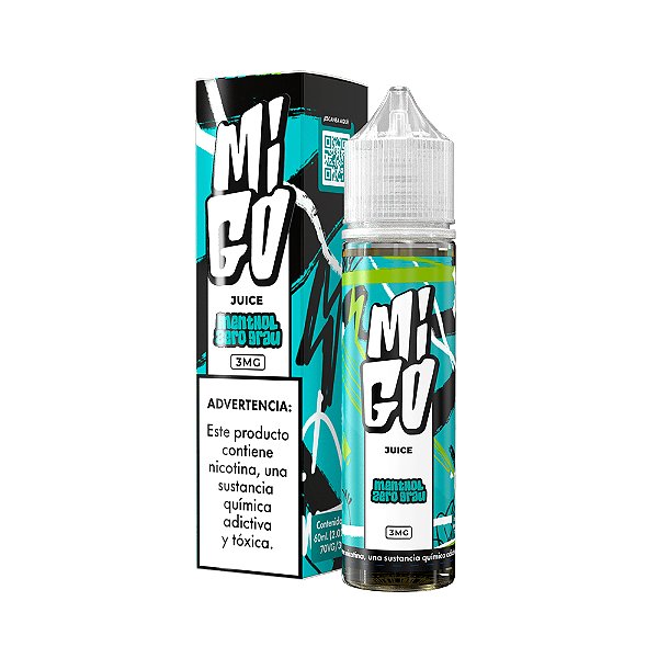 Migo Juice - Menthol Zero Grau - 60ml 03mg