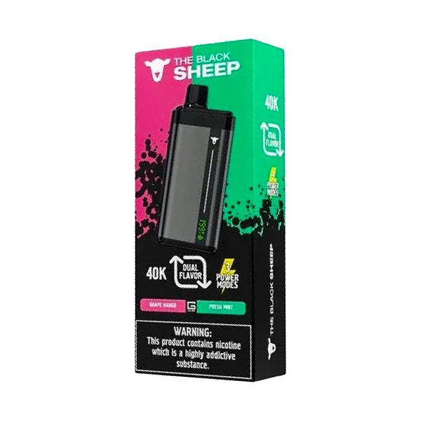 Black Sheep 40K - Grape Mango + Fresh Mint - 40.000 Puffs
