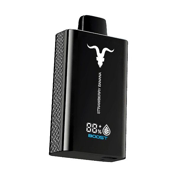 Ignite 12.000 Puffs Strawberry Banana (V120 Pro)  - Black