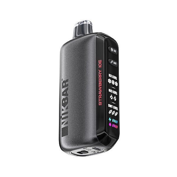 Nikbar 40.000 Puffs - Strawberry Ice - Triple Chill