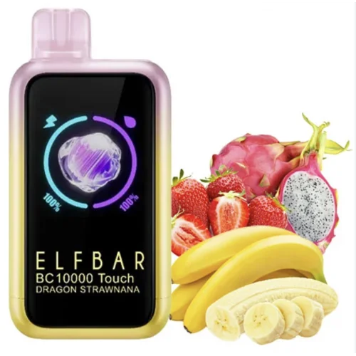 Elfbar BC10.000 Puffs - Dragon Strawnana - Touch Edition
