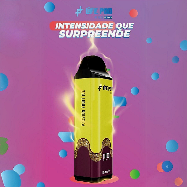 Refil 8.000 Puffs - Coke - Life Pod (PRO)