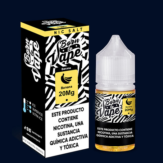 Born to Vape - Banana Ice - 30ml 35mg