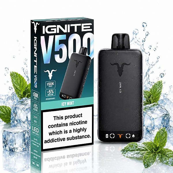 Ignite 50.000 Puffs - Icy Mint - (V500)