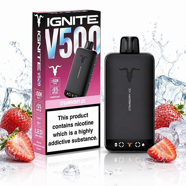 Ignite 50.000 Puffs - Strawberry Ice - (V500)