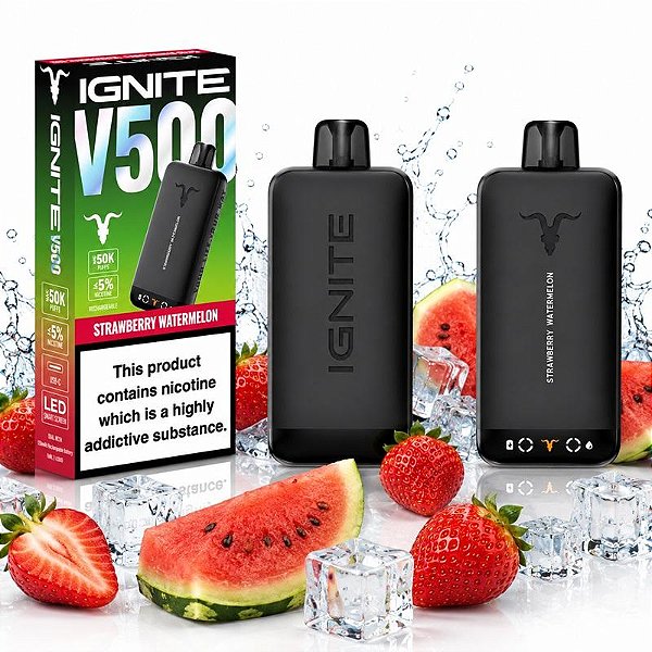 Ignite 50.000 Puffs - Strawberry Watermelon- (V500)