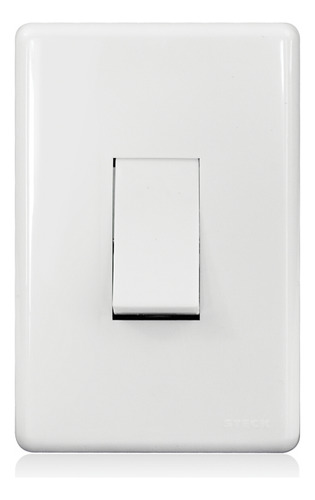 Conjunto Interruptor Simples 10a 250v Vertical Stella Steck