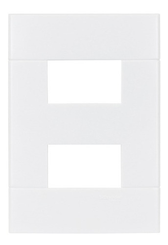 Placa 4x2 - 2 Postos - Lunare - Schneider