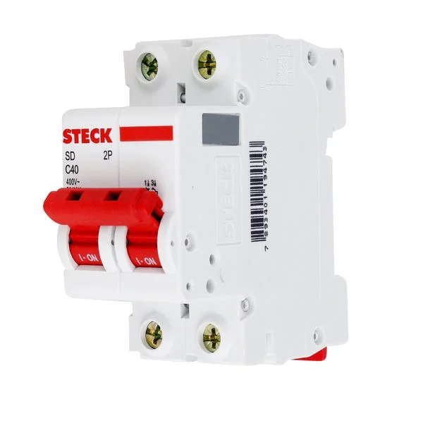 Disjuntor Bipolar 40a Curva C 3ka Sdd62c40 Steck