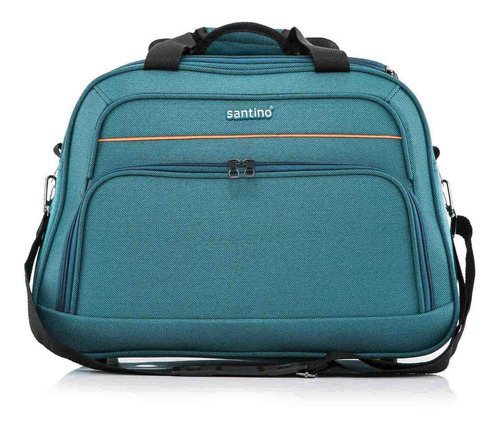 Sacola De Viagem Bolsa Minsque Cor Azul-turquesa Santino