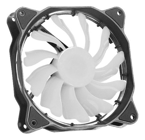 Cooler Fan Colorido Led Branco 120mm ELG