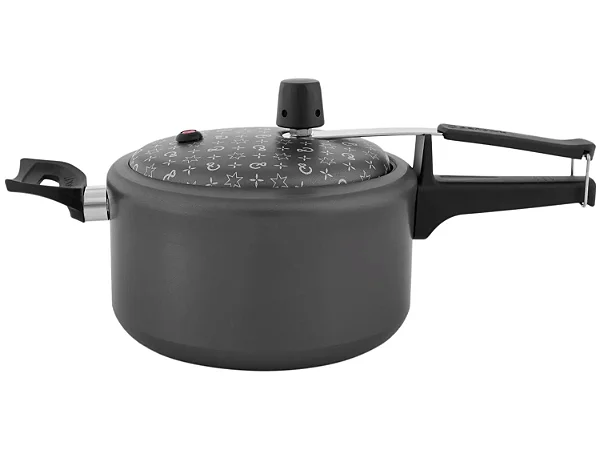 Panela De Pressão Antiaderente 3L Cor Cinza Panelux