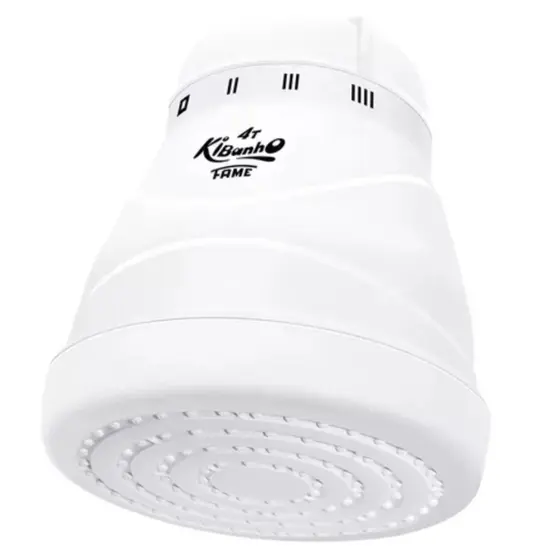 Ducha 3t 5400 Watts Ki Banho 220v Cor Branco Fame