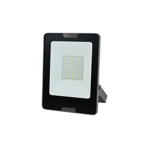 Refletor Led Luz Branca 50w Bivolt Cor PretoLorenzetti
