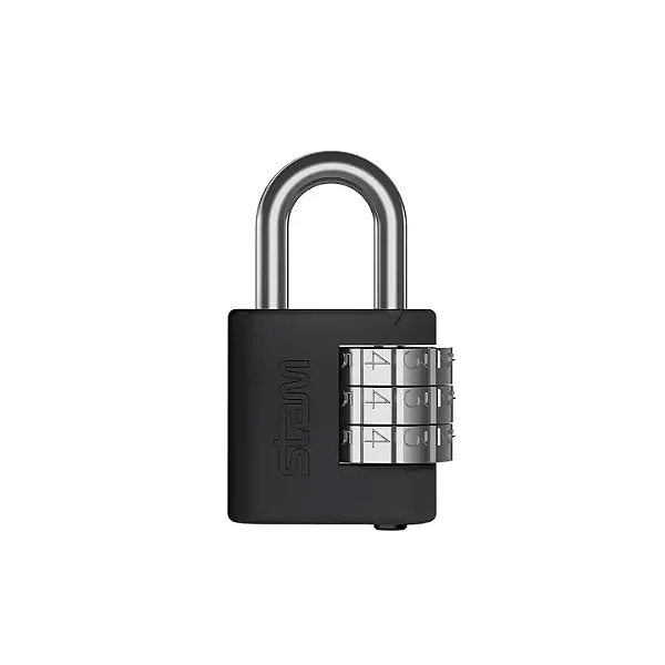 Cadeado Para Mala Mochila Segredo Numérico 25mm Preto Stam