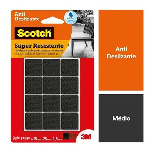 Esponja Scotch Quadrado Pacote X 12 3M