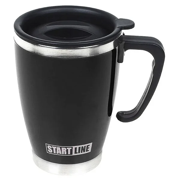 Caneca Inox Revest Plastico 400ml Art House