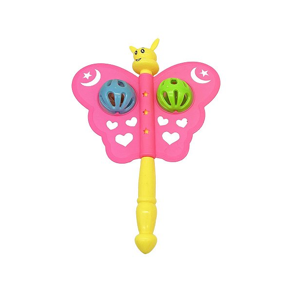 Chocalho Borboleta 22cm ATEF