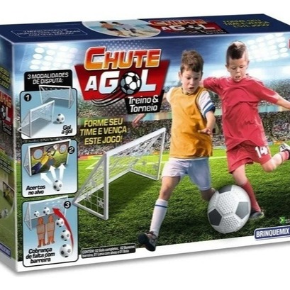 Chute A Gol Treino E Torneio Cag180 Branco Brinquemix