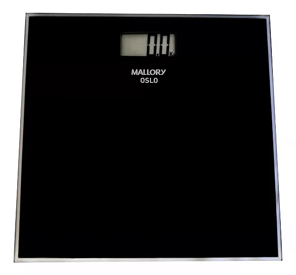 Balança Digital Oslo Até 150kg Super Fina Imperdível Cor Preto Mallory