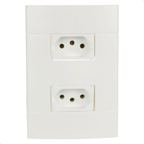 Conjunto Com Módulo 2 Tomada 2 P+t 10a 250v Lunare Schneider