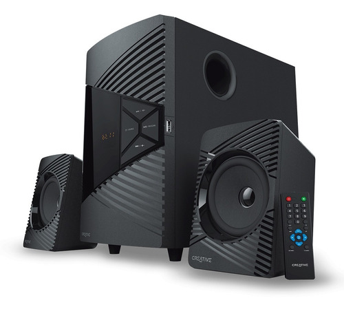 Caixa De Som Gamer Sbs E2500 P2 Usb Bt Fm Cor Preto 110v/220v Creative