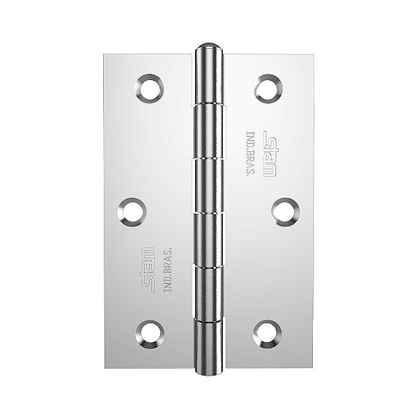 DOBRADICA 3" X 2,5" X 1,5MM (P/R) C/RED - OXIDADO ENC STAM