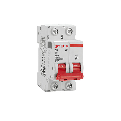 Disjuntor Sd62 2p 02, 04, 06a Curva C 3ka Steck