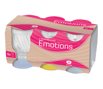 Conjunto de Taças Multiuso 6 Peças Weathon