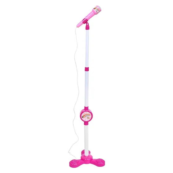 Microfone Com Pedestal E Conector Celular Art Brink