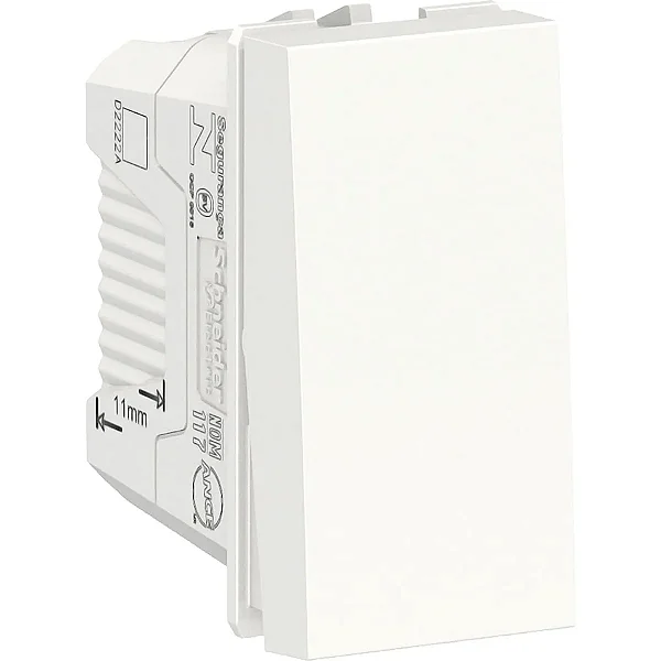 Interruptor De 4 Vias Orion 10a 250v Branco 1 Módulo Schneider