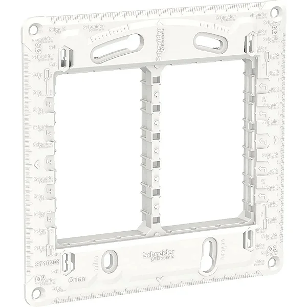 Suporte 4x4 Para Placa 6 Modulos Branco Orion S71020324 Schneider Electric
