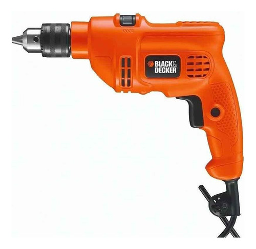Furadeira De Impacto 10mm Modelo Tm500kb9 Com 9 Brocas E Maleta De Ferramentas - Black Decker