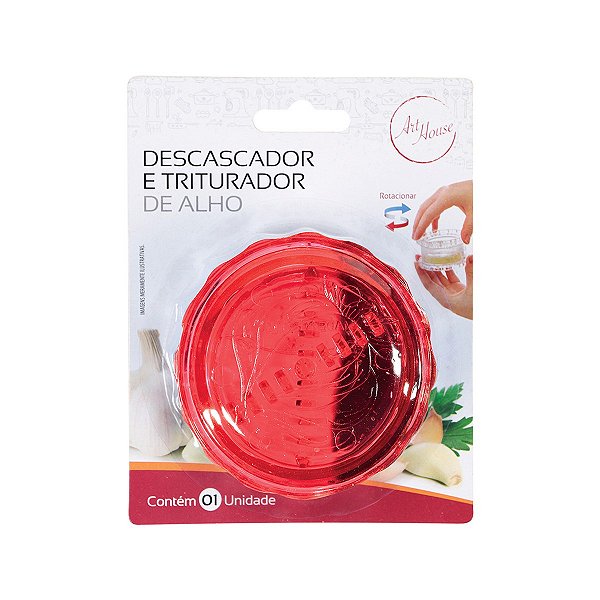 Triturador E Descascador De Alho Art House