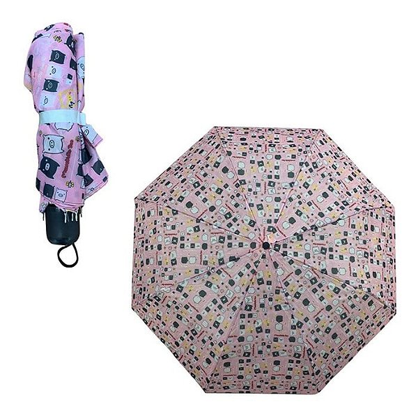 Sombrinha Man Decorada 53cm De Raio ATEF