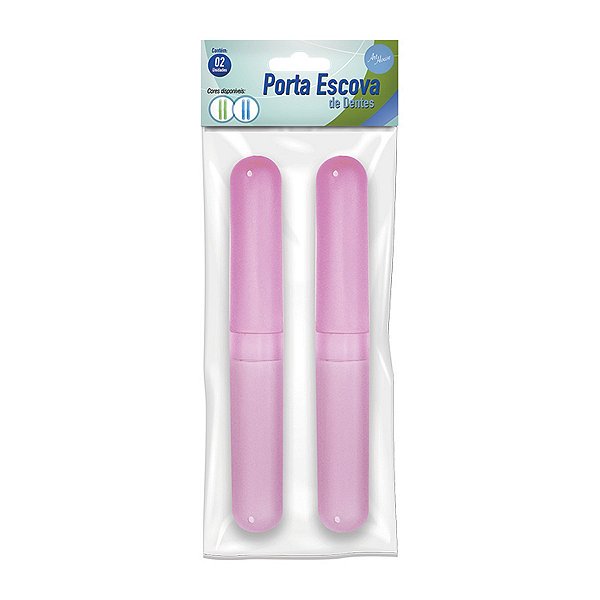 Porta Escova Dental Com 2Pçs ATEF