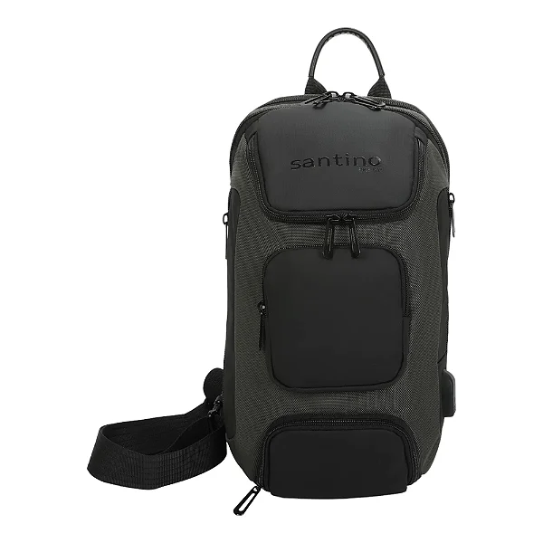 Mochila Transversal Quinn by Oxford Verde M SAN275U Santino