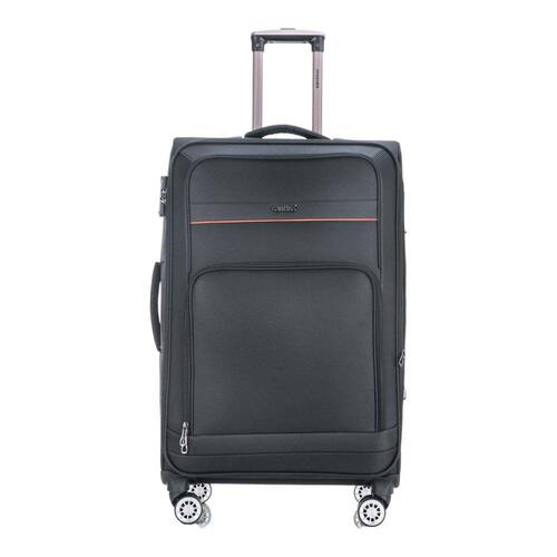 Mala de Viagem Hanoi Super Leve C/ Rodas Preta G ALKV401G Santino