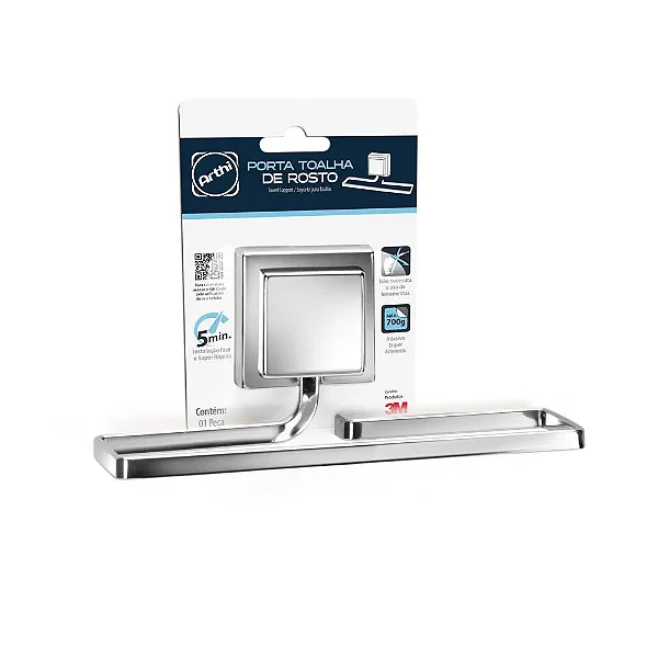 Porta-toalha Rosto Piatina 3m Arthi
