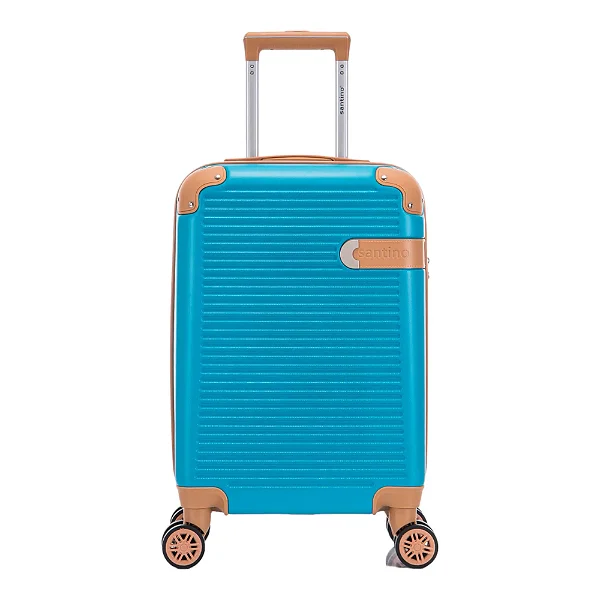Mala de Bordo Nice Rigida Azul Turquesa 360 Santino