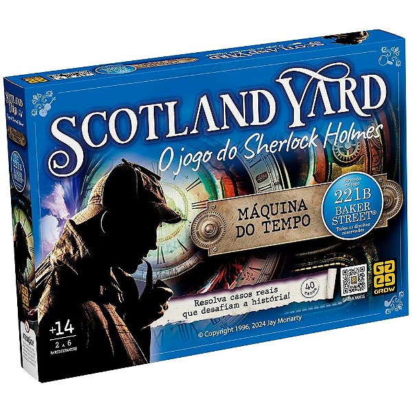 Jogo Scotland Yard Máquina do Tempo Grow
