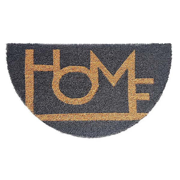 Capacho De Porta Fibra De Coco Home 60X33cm Uzoo